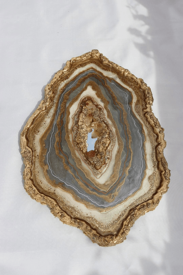 Gold Agate Slice 