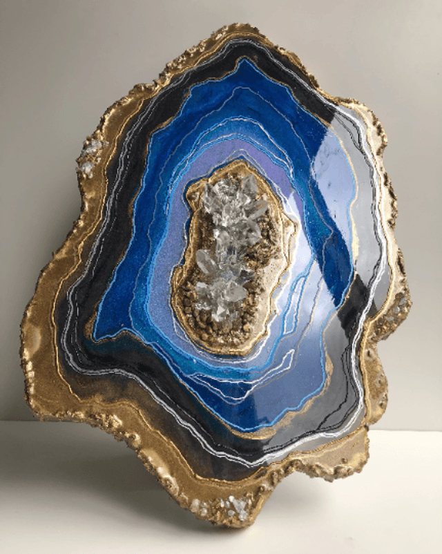Blue Agate Slice