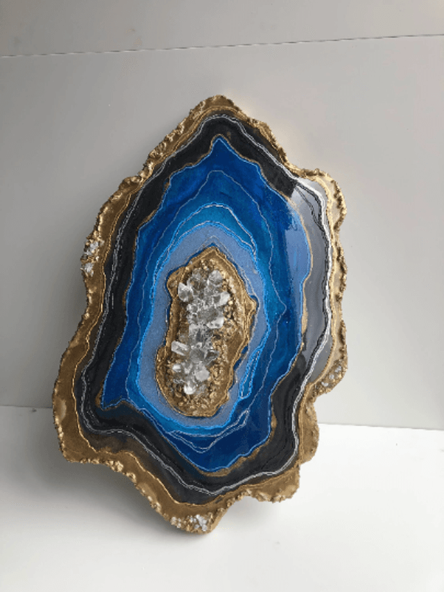 Blue Agate Slice