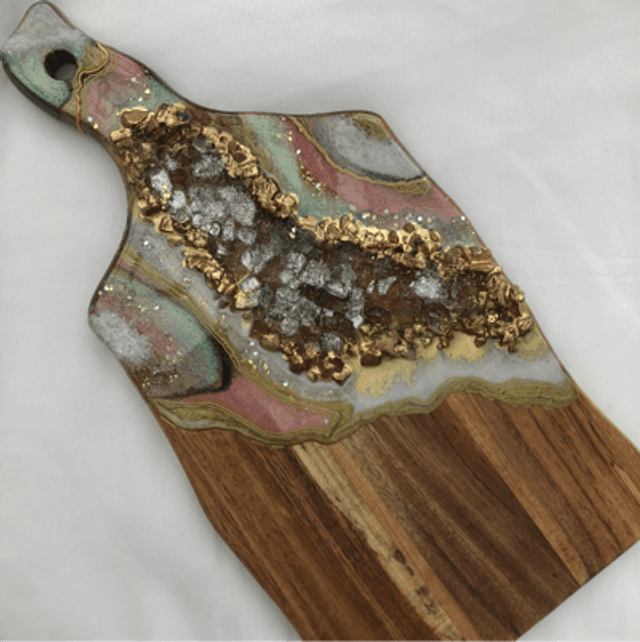 Handmade Cutting Board Olive Wood 40x20cm  