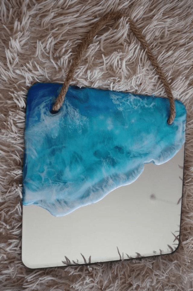 Ocean Resin Mirror